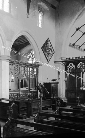 BARKING CHURCH NAVE & N.E. CHAPEL